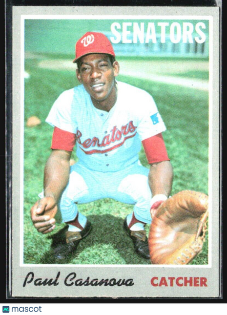 1970 Topps - #84 Paul Casanova