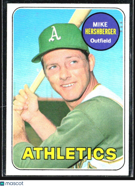 1969 Topps - High # #655 Mike Hershberger