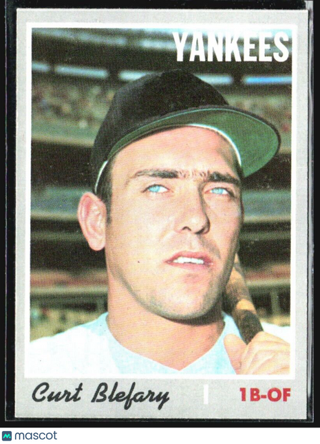 1970 Topps - #297 Curt Blefary