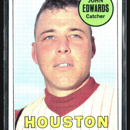 1969 Topps - #186 Johnny Edwards