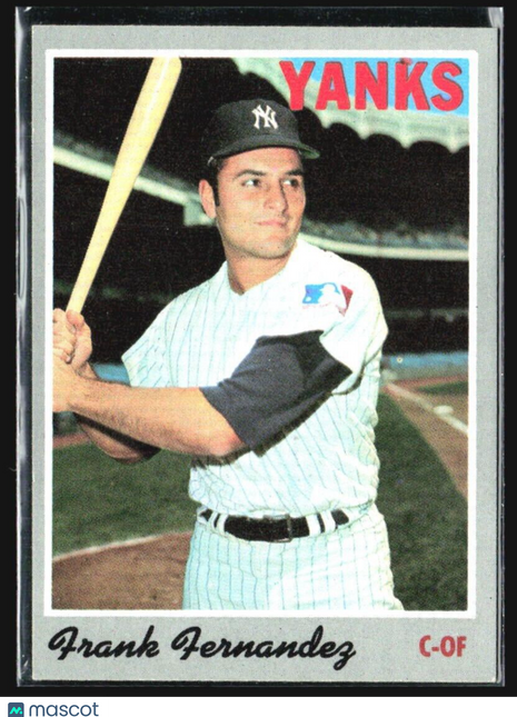 1970 Topps - #82 Frank Fernandez