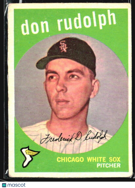 1959 Topps #179 Don Rudolph