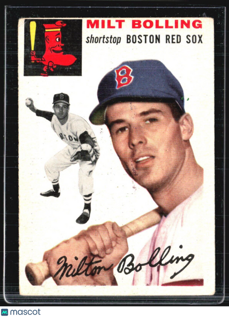 1954 Topps - #82 Milt Bolling
