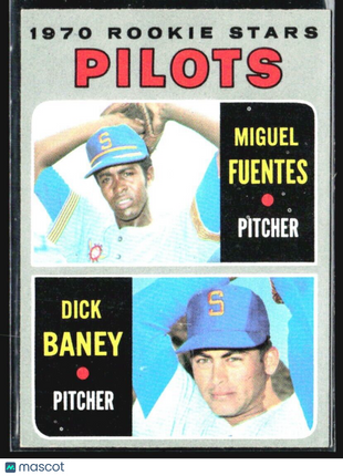 1970 Topps - 1970 Rookie Stars #88 Dick Baney, Miguel Fuentes (RC)