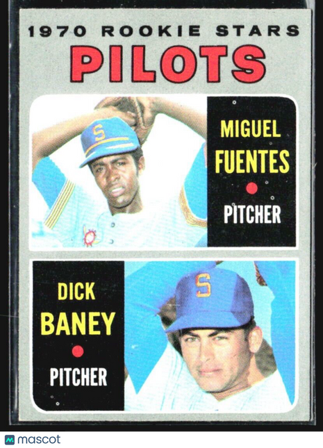 1970 Topps - 1970 Rookie Stars #88 Dick Baney, Miguel Fuentes (RC)