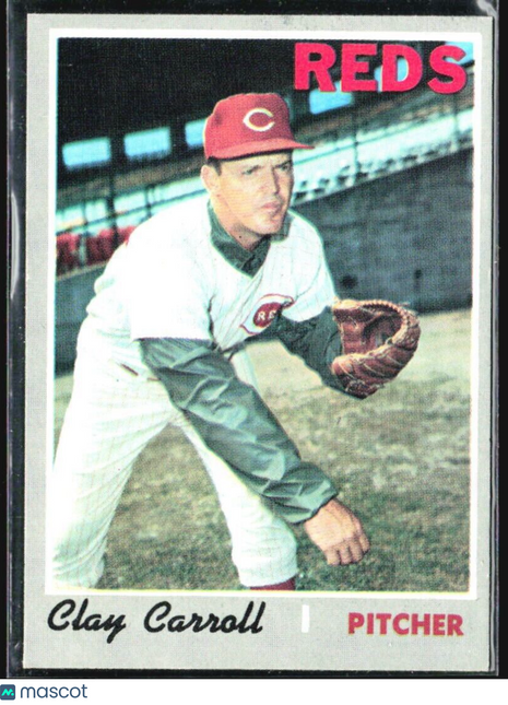 1970 Topps Clay Carroll #133