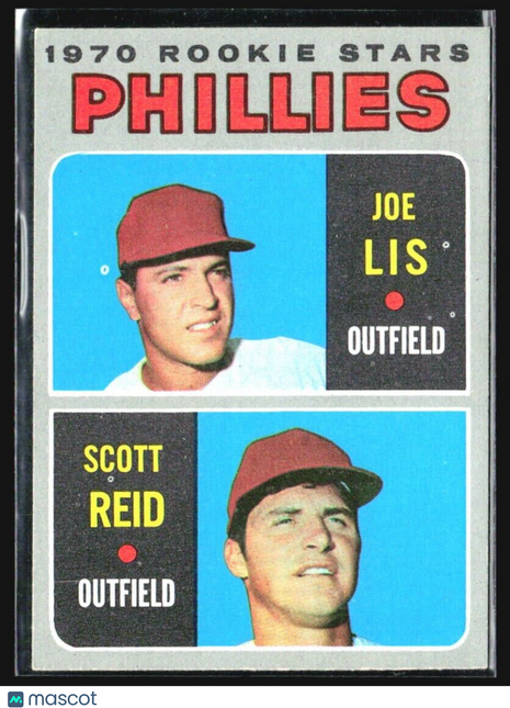 1970 Topps - 1970 Rookie Stars #56 Joe Lis, Scott Reid (RC)