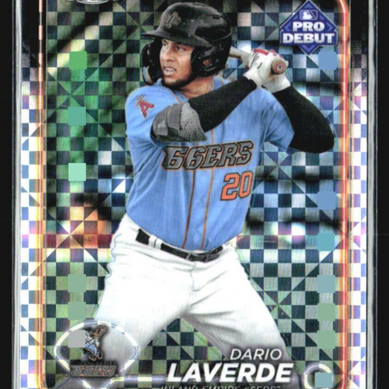 2024 Topps Pro Debut - Chrome #PDC-38 Dario Laverde (RC) xfractor