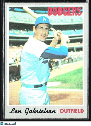 1970 Topps - #204 Len Gabrielson