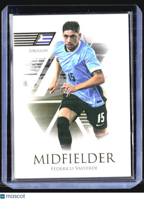 2022-23 Futera Unique World Football - Midfielders #059 Federico Valverde