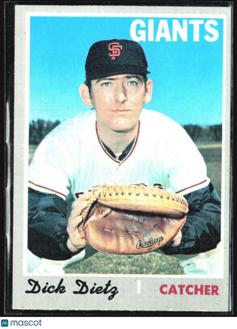 1970 Topps - #135 Dick Dietz