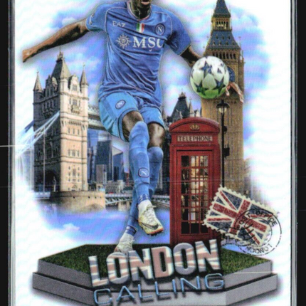 2023-24 Topps Chrome UEFA - London Calling #LC-10 Victor Osimhen