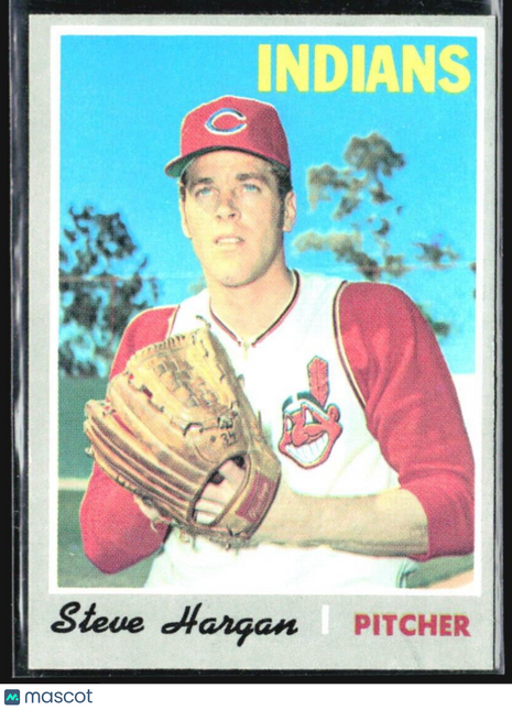 1970 Topps - #136 Steve Hargan