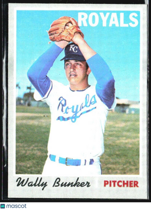 1970 Topps - #266 Wally Bunker