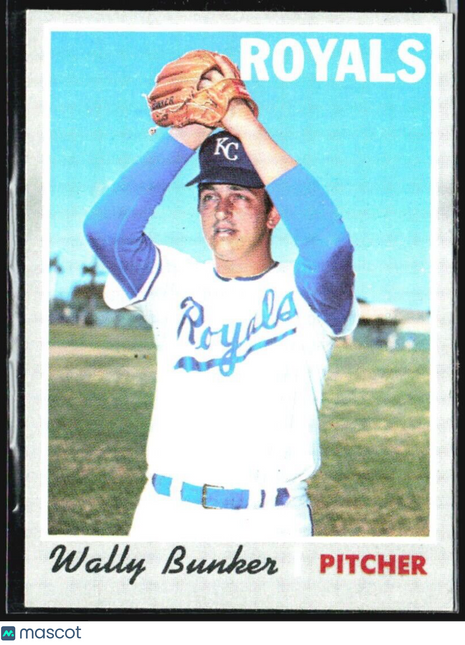 1970 Topps - #266 Wally Bunker