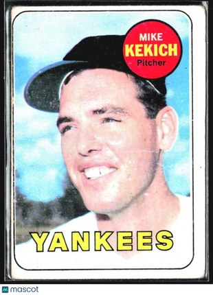1969 Topps Mike Kekich #262