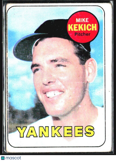 1969 Topps Mike Kekich #262