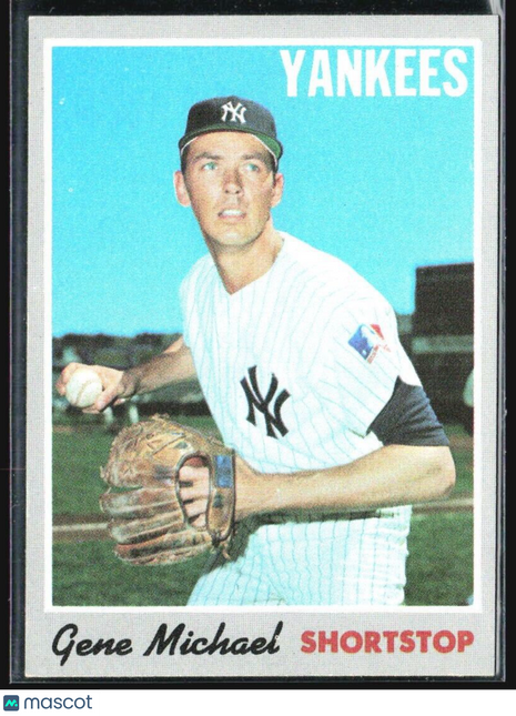 1970 Topps - #114 Gene Michael