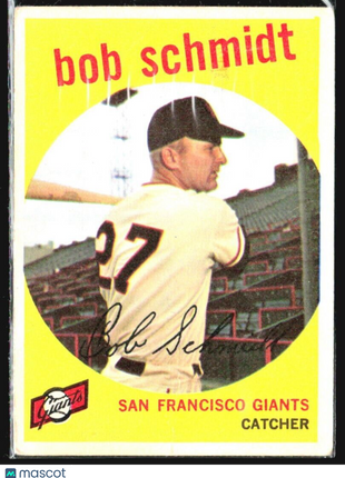 1959 Topps - #109 Bob Schmidt