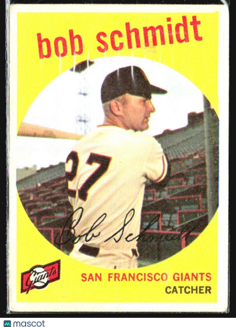 1959 Topps - #109 Bob Schmidt