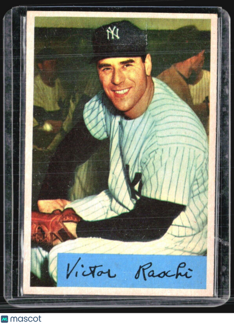 1954 Bowman  #33 Vic Raschi