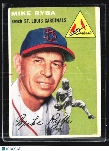 1954 Topps - #237 Mike Ryba (RC)