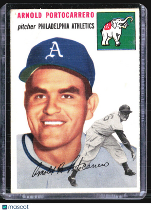 1954 Topps - #214 Arnie Portocarrero (RC)