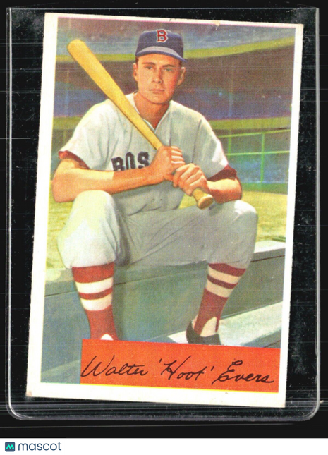 1954 Bowman - #18 Hoot Evers
