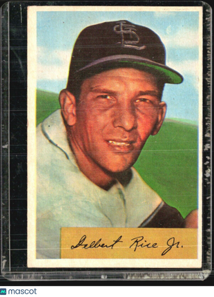 1954 Bowman - #30 Del Rice