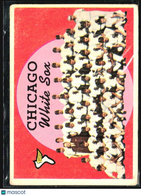 1959 Topps - Second Series Checklist #94 Chicago White Sox
