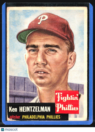 1953 Topps -  #136 Ken Heintzelman