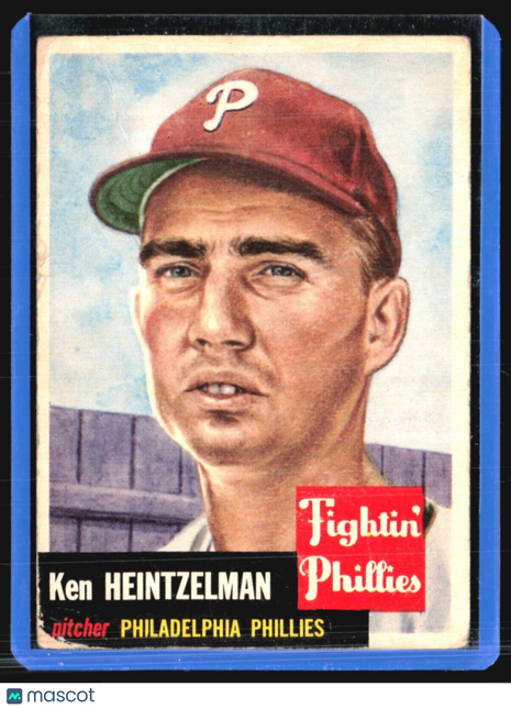 1953 Topps -  #136 Ken Heintzelman