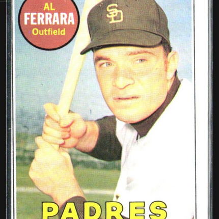 1969 Topps - #452 Al Ferrara