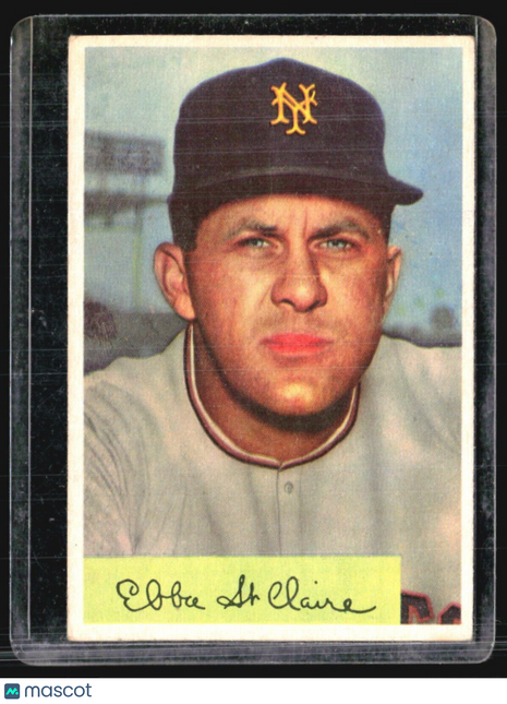 1954 Bowman - #128 Ebba St. Claire