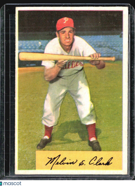 1954 Bowman - #175 Mel Clark