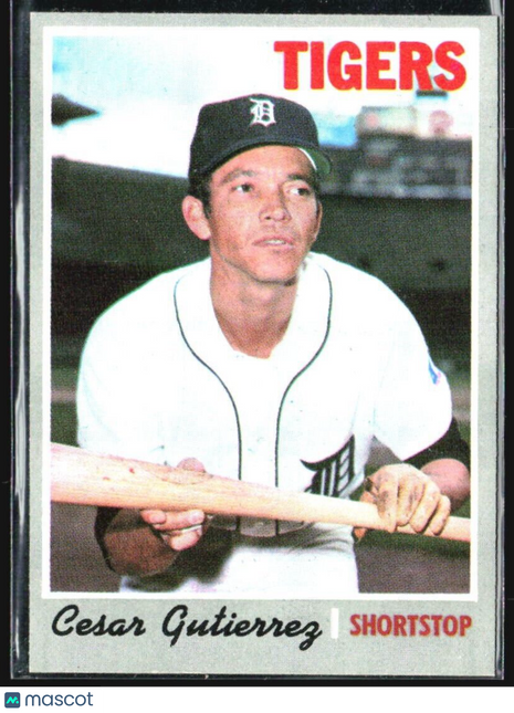 1970 Topps - #269 Cesar Gutierrez