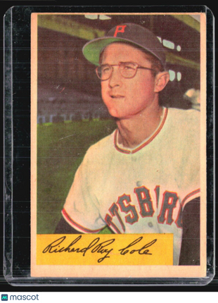 1954 Bowman - #27 Dick Cole (RC)