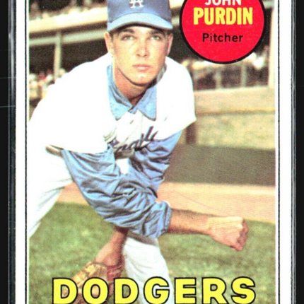 1969 Topps - #161 John Purdin