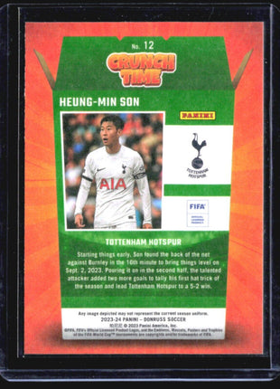 2023-24 Panini Donruss FIFA - Crunch Time #12 Heung-Min Son