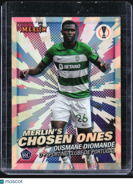 2023-24 Topps Merlin Chosen Ones Ousmane Diomande Rc #MC-10