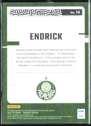 2023-24 Panini Donruss FIFA - The Rookies #14 Endrick