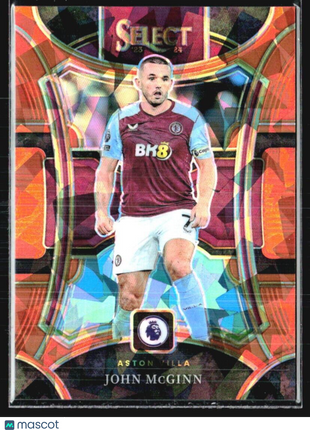 2023-24 Panini Select Mezzanine #113 John McGinn Orange Ice /145