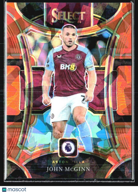 2023-24 Panini Select Mezzanine #113 John McGinn Orange Ice /145