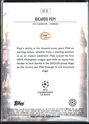 2023-24 Topps Chrome UEFA - London Calling #LC-12 Ricardo Pepi