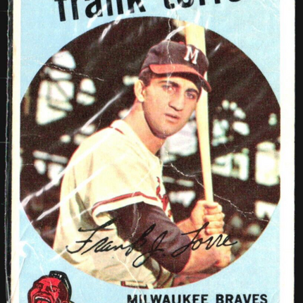 1959 Topps - #65 Frank Torre