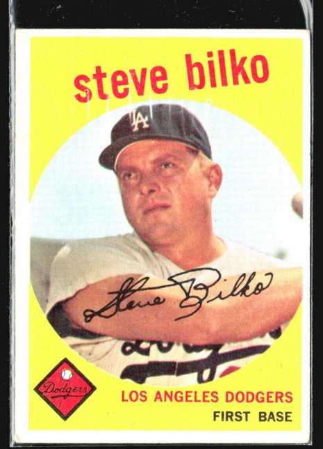 1959 Topps - #43 Steve Bilko