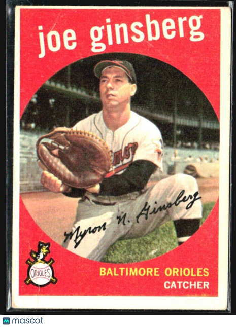 1959 Topps - #66 Joe Ginsberg