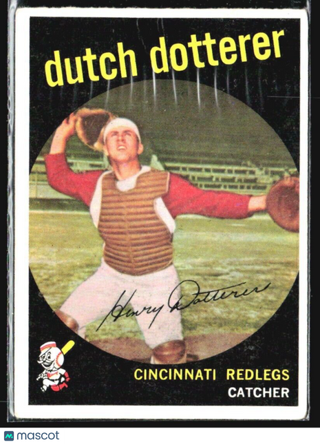 1959 Topps - #288 Dutch Dotterer