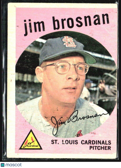 1959 Topps - #194 Jim Brosnan