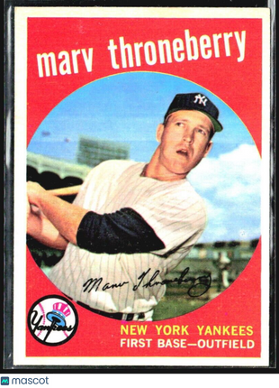 1959 Topps - #326 Marv Throneberry
